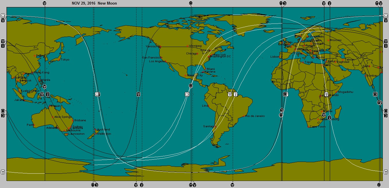 November 29 New Moon